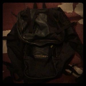 Diesel Leather Backpack